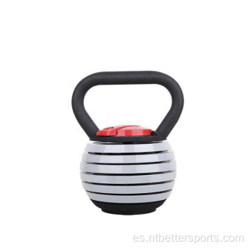 Concurso de acero ABS pesas libres Kettlebell ajustable